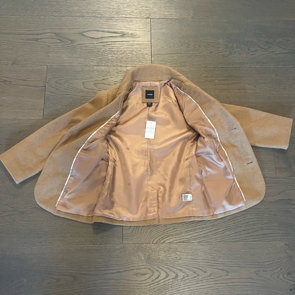 Gap boys camel wool classy coat sz 5T Ret $140 - Picture 2 of 5